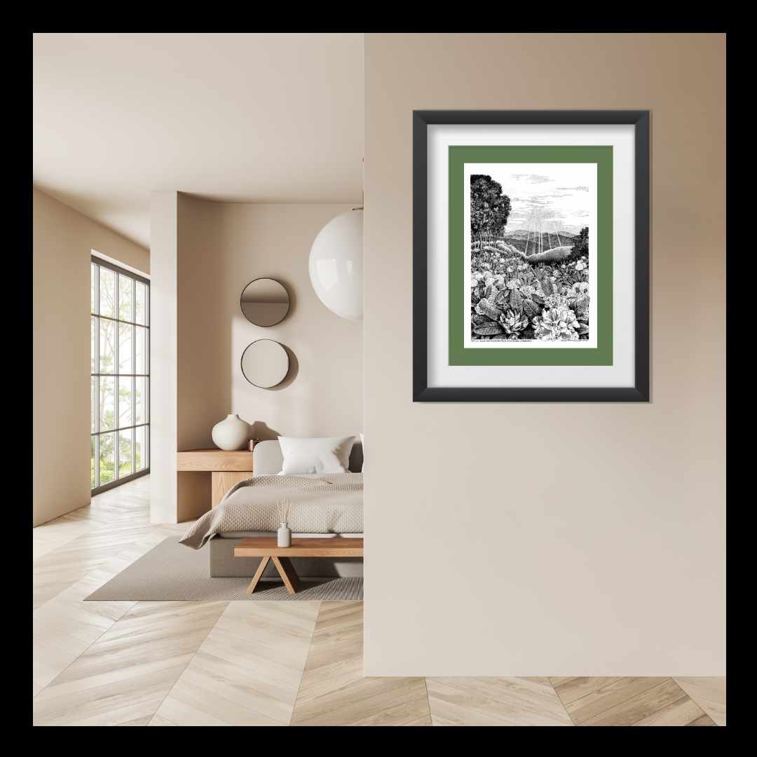 Daylilies & Sweet Peas