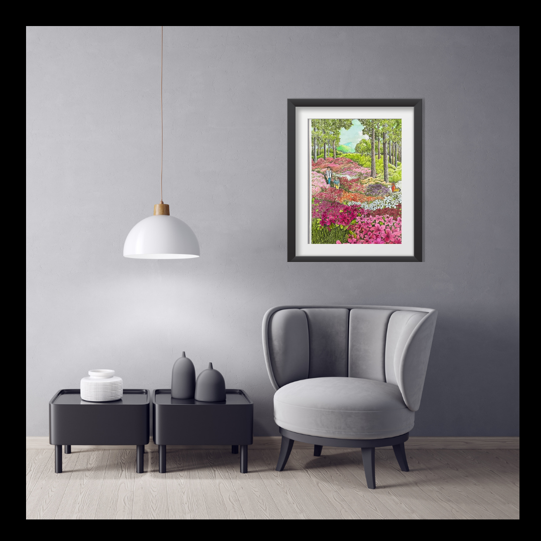 Exploring the Azalea Gardens